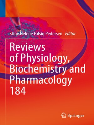 cover image of Reviews of Physiology, Biochemistry and Pharmacology